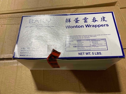 4" x 4" Wonton Skin (30 lb)