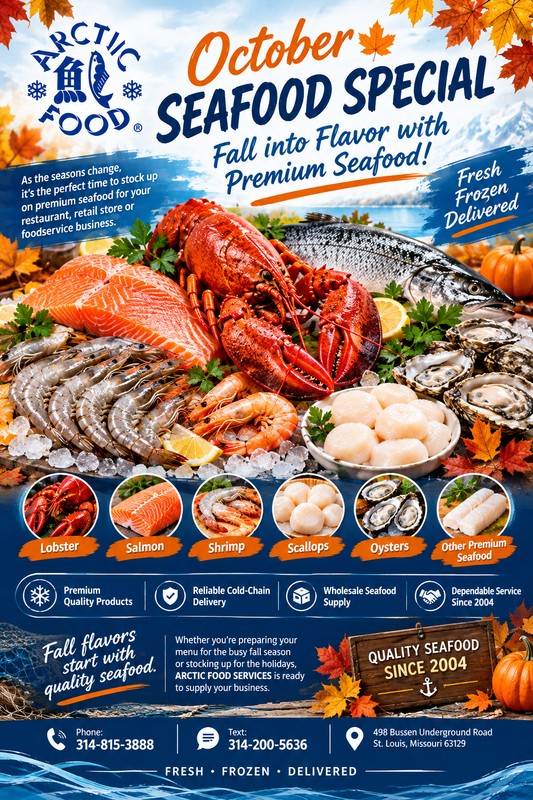🎃 October Seafood Promotion