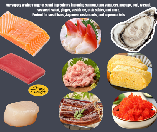 Premium Sushi Ingredients for Restaurants | Wholesale Sushi Supply