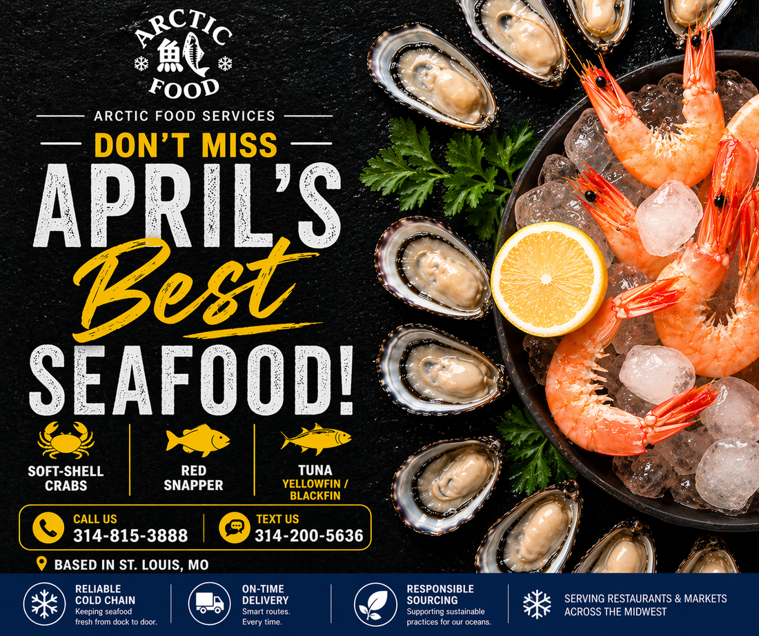 Don’t Miss April’s Best Seafood Selections for Restaurants