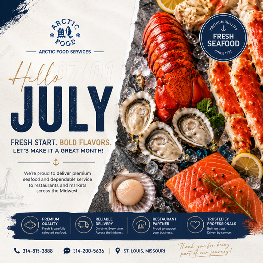 Hello July: Fresh Seafood, Fresh Opportunities