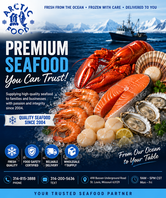 🌊 Premium Seafood. Cold Chain You Can Trust.