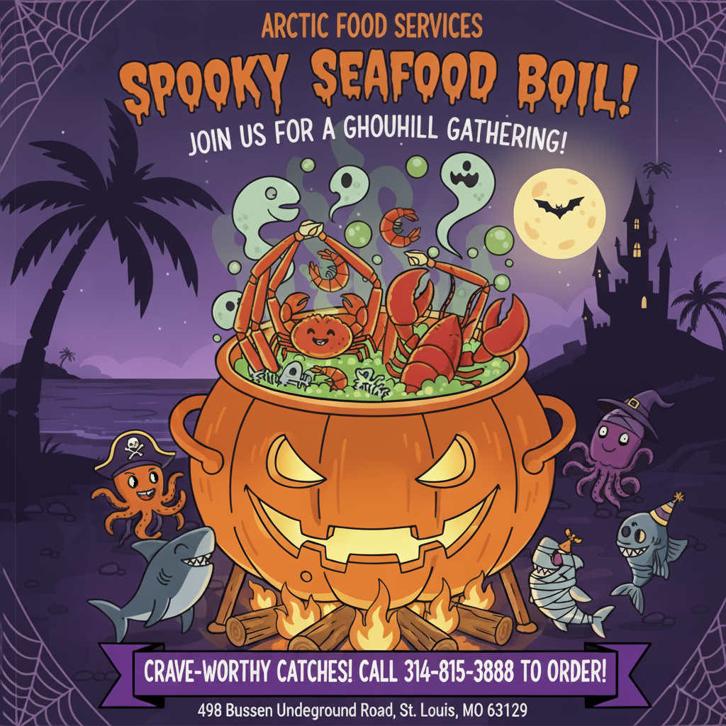 🎃🦐 Spooky Seafood is HERE!