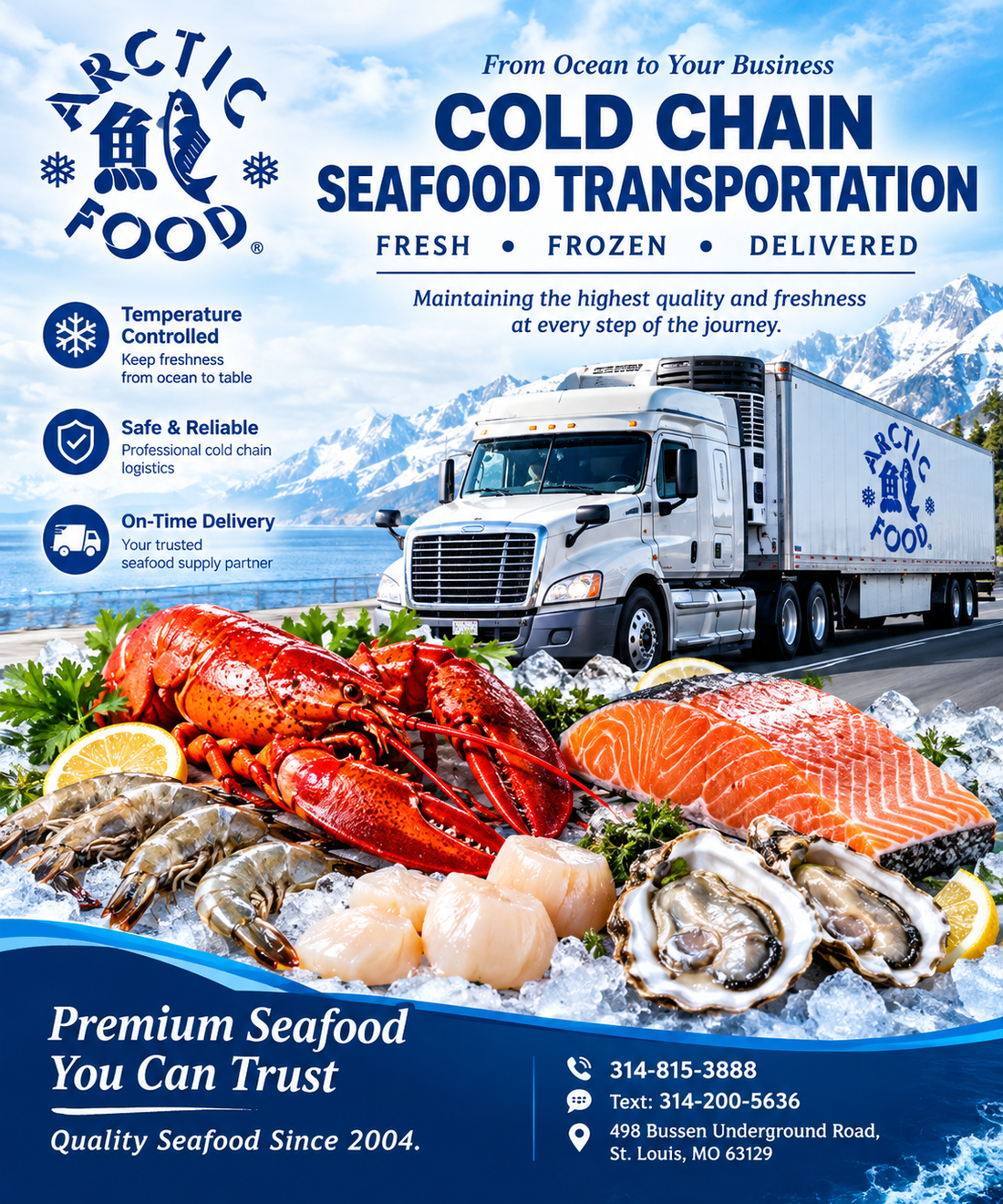 🍂 October Seafood Selection | Quality You Can Trust 🦞