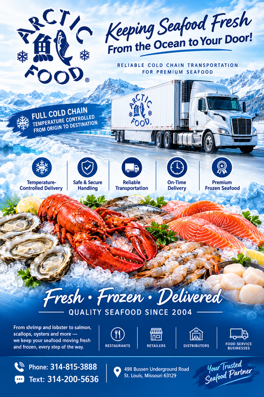 🦐❄️ KEEPING SEAFOOD FRESH FROM THE OCEAN TO YOUR DOOR! ❄️🦞