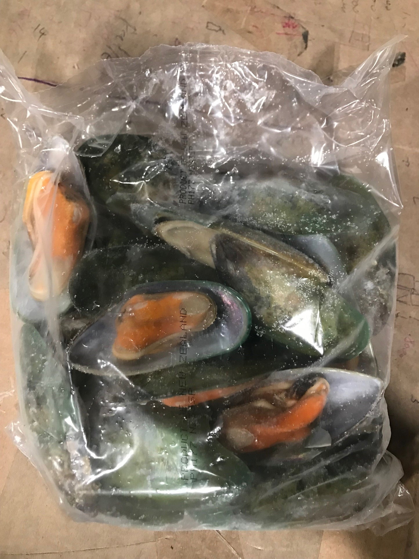 New Zealand Half Green Mussel (24 lb)