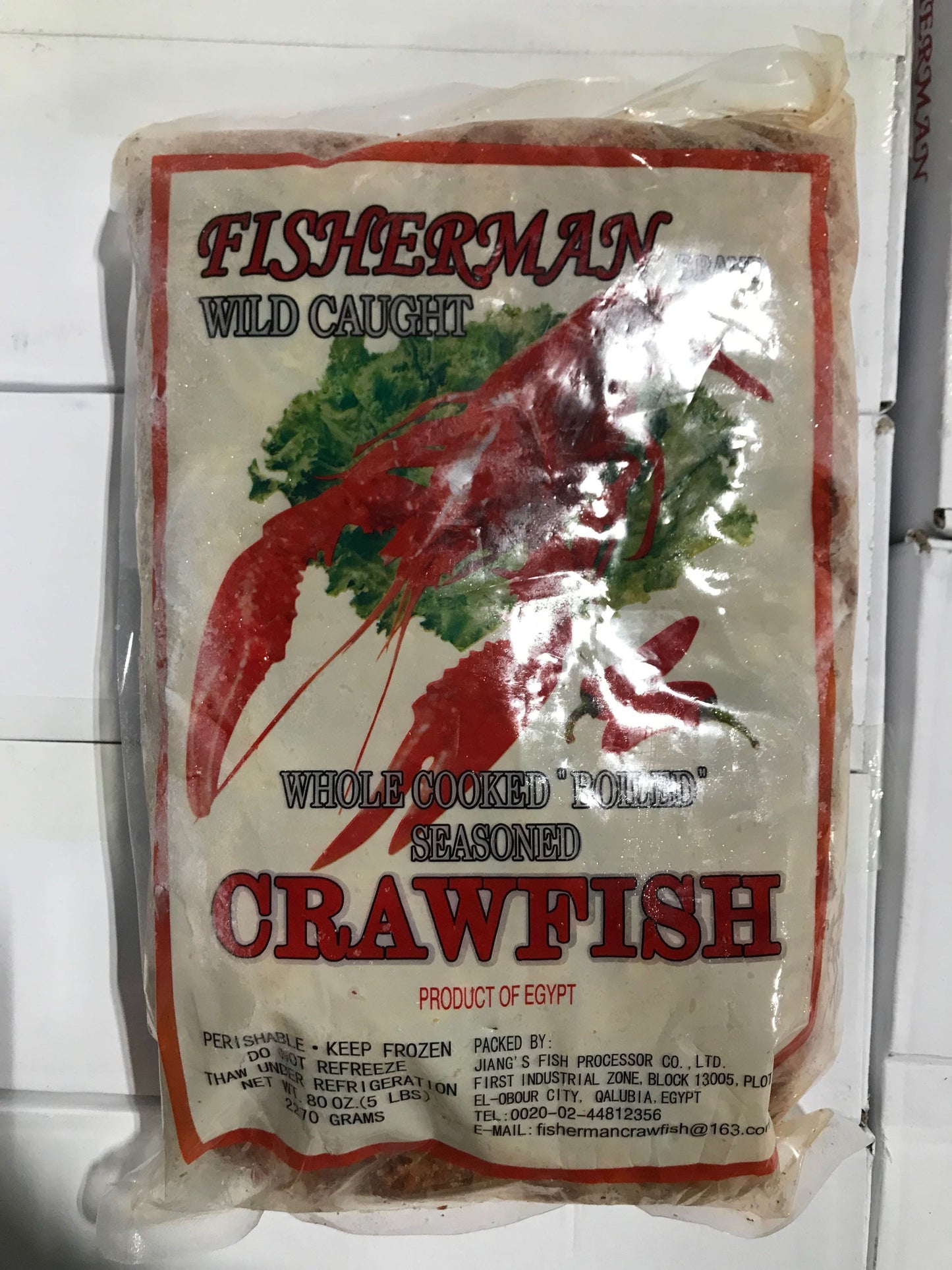 Seasoned Crawfish (20 lb)