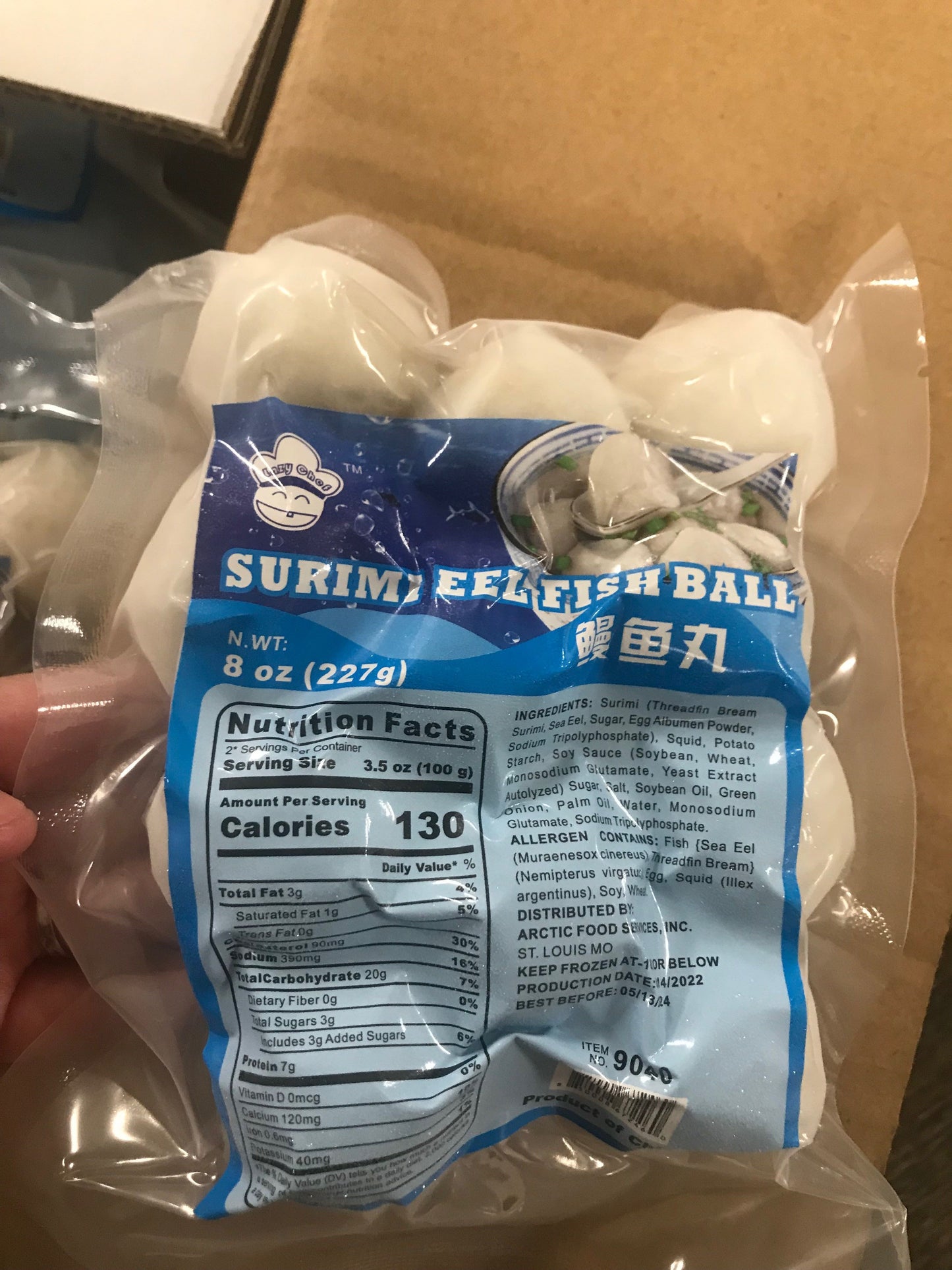 Surimi Eel Fish Ball (20 bags)